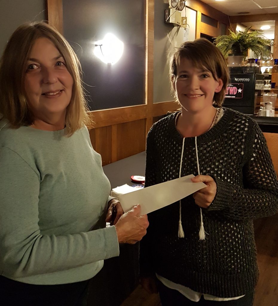 cheque to YCS for TFW and HF
